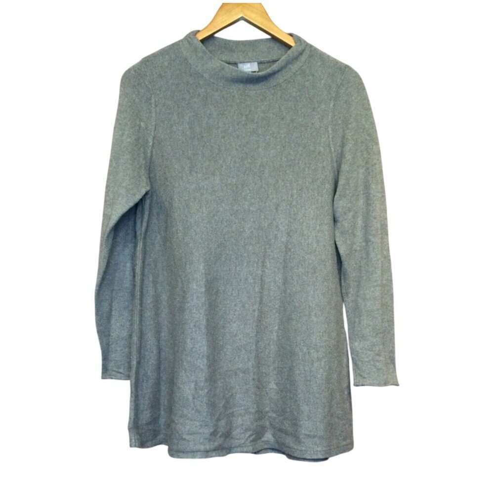 J Jill Womens Cashmere Sweater Size M Taupe Long Sleeve Pullover